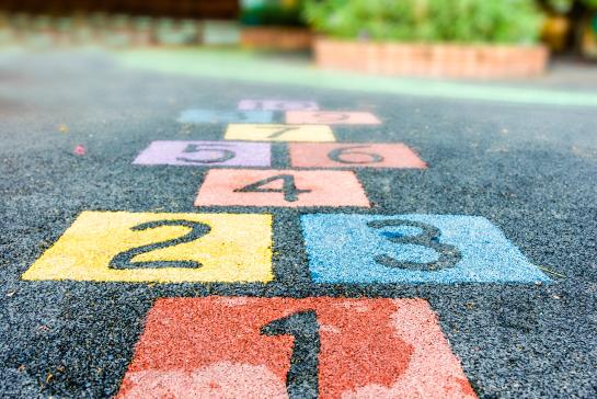 Number on playground 