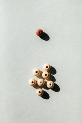 group of white balls and one red excluded from that group